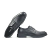 KUADU men's spring single shoes, men's casual British leather shoes, soft sole, anti-slip, waterproof, leather upper, lacing, business style Item Picture
